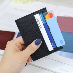 모두샵 가죽 슬림 카드지갑 카드홀더 선물상자 쇼핑백포함 MARLS201