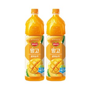 롯데칠성음료 델몬트 망고 음료, 4개, 1.5L