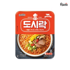 팔도도시락 컵라면 86g, 12개