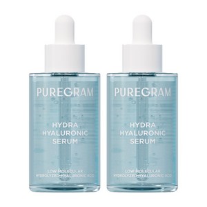 퓨어그램 저분자 히알루론산 세럼 수분 50ml, 50ml, 2개