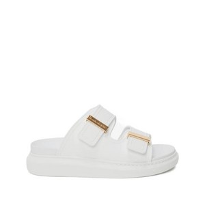 알렉산더맥퀸 더블 스트랩 샌들, Italy 37.5(KR 245), 화이트계열