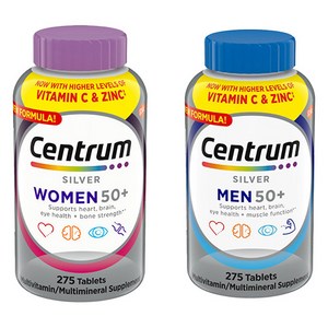 센트룸 실버 우먼 + 맨 50+ 멀티비타민