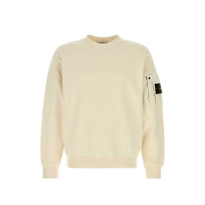 스톤 아일랜드 포켓 디테일 코튼 스웨트셔츠, 베이지계열, Standard XXL(KR 110)