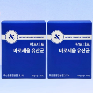 락토디토 바로세움 전립선 유산균 30포 60g