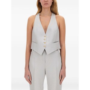 톰포드 버튼 민소매 베스트, 그레이계열, Italy 44