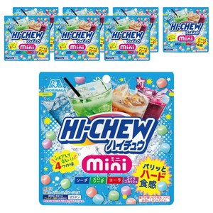 하이츄 미니 소다 + 멜론 소다 + 콜라 + 포도스쿼시, 60g, 8개