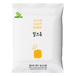 하오리위안 밀크츄 캔디 옥수수향, 1kg, 2개