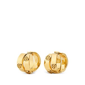 토리 버치 아이콘 더블 후프 이어링