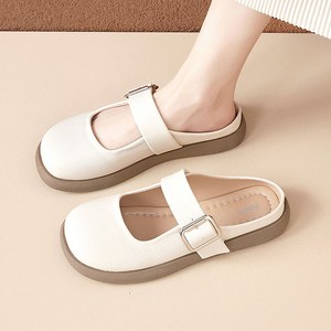 Moden Fashion 여성 심플한 뮬 슬리퍼 사계절 샌들