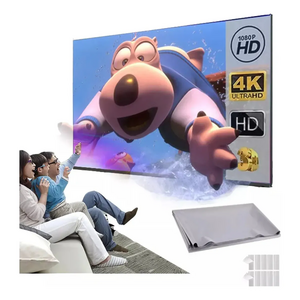 NOTOO 4K ALR 회색 금속성 고휘도 와이드 빔프로젝터 스크린