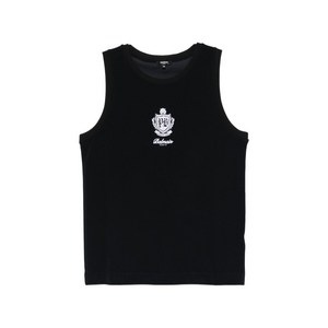 발망 로고 자수 탱크 탑, 블랙계열, Standard S(KR 100)