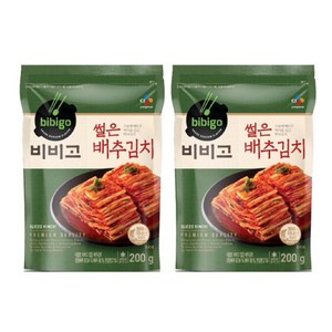 CJ (냉장)비비고 썰은배추김치 200g x2개, 2개