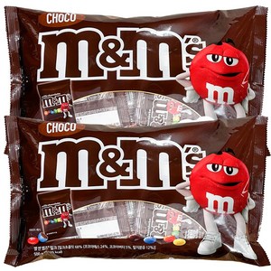 엠앤엠즈 밀크 초콜릿 펀사이즈, 500g, 2개
