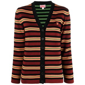 겐조 보크 플라워 스트라이프 가디건