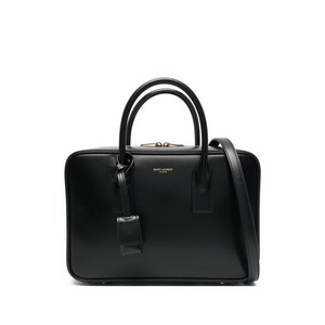 생로랑 레더 토트 백