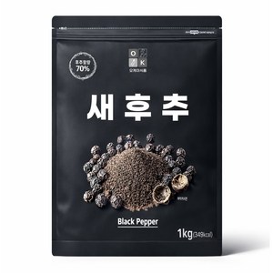 오케이 후추 후추분말 대용량, 1kg, 1개