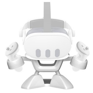 오큘러스 퀘스트 2/3 피코4 헤드 디스플레이에 적합 올인원 기계 핸들 브래킷 VR 디스플레이 스탠드 유니버설 사용하기 쉬운 범용 VR 액세서리, 1개, Q3-2IN1ZJ