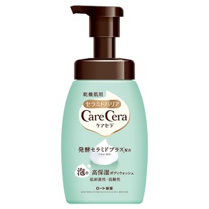 일본 케어세라 폼 고보습 바디 워시 바디 솝 퓨어 플로럴 450ml