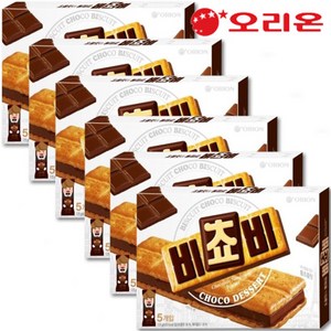 오리온 비쵸비 비스켓, 125g, 6개