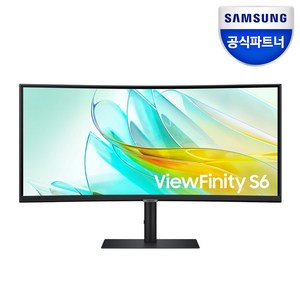 삼성전자 뷰피니티 S6 S34C650U 34인치 커브드 와이드 모니터 USB-C 내장스피커 100Hz