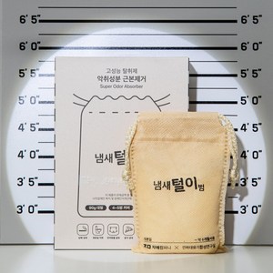 냄새털이범 6개월 사용하는 초강력 탈취제, 90g, 1개