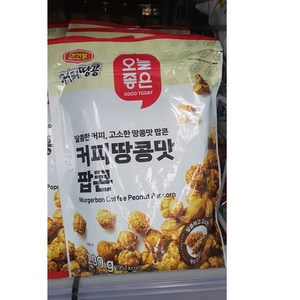 오늘좋은 머거본 커피땅콩맛팝콘190g X 2개, 190g