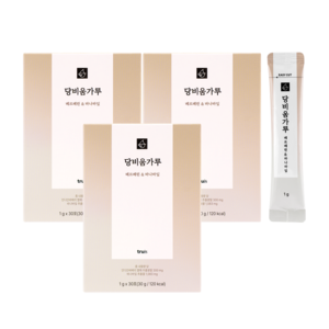 당비움가루 베르베린 바나바잎 다시마 나토균 30포, 30g, 3박스