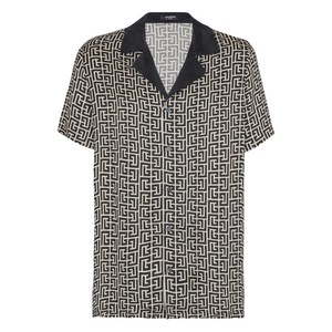 발망 PB 모노그램 반소매 셔츠, 블랙계열, Standard M(KR 105)