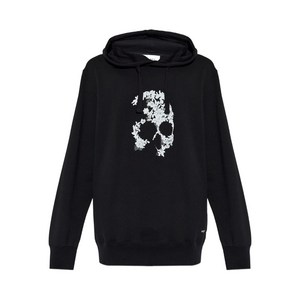 알렉산더맥퀸 스컬 프린트 후디, 블랙계열, Standard M