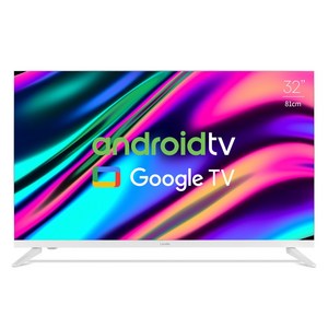 라익미 HD LED 스마트 넘버11 TV, 81.28cm(32인치), V320 오프화이트, 스탠드형, 고객직접설치