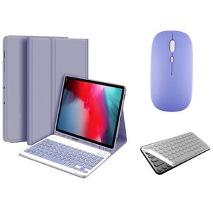 아이패드 호환 에어 프로 미니 1/2/3/4/5/6/7/8/9/10 세대 M2 M4 펜슬 수납 블루투스 키보드 케이스 무선 마우스 세트 iPad Pro Air Mini 케이스나라