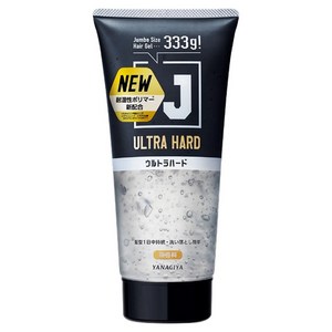 야나기야 점보사이즈 헤어 젤 울트라 하드, 333g, 1개