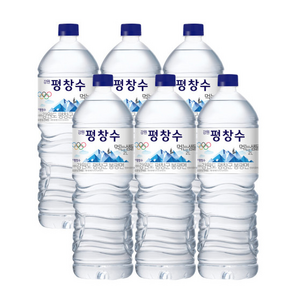 강원 평창수 2리터 6펫, 2L, 6개