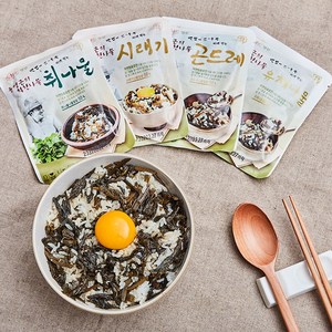 윤영근의 착한나물 10팩 곤드레4+유채2+시래기2+취나물2, 80g