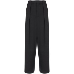 발망 플리츠 그랑 드 푸드르 팬츠, 블랙계열, France 38(KR 66)