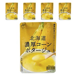 블레싱오브홋카이도 진한 콘 포타주 3개입, 75g, 5개
