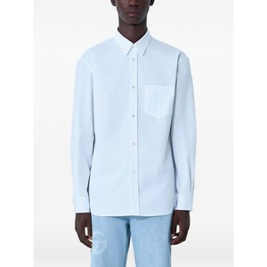 구찌 긴소매 코튼 셔츠, 화이트계열, Collar (in) 15.5(KR 105)