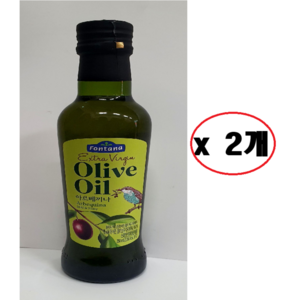 폰타나 엑스트라버진 올리브유 아르베끼나, 250ml, 2개