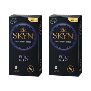 SKYN 엘리트 슬림형 콘돔, 8개입, 2개