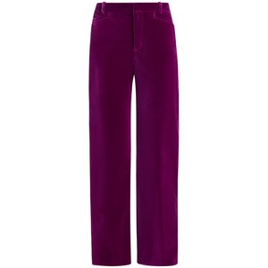 톰포드 벨벳 플레어 팬츠, 핑크계열, Italy 38