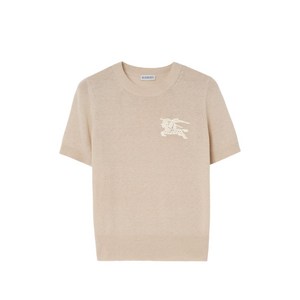 버버리 EKD wool cotton top, 베이지계열, Mid standard L
