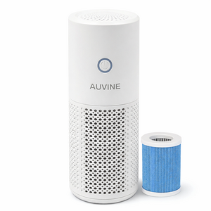 Auvine 선 없이 11시간 무선 미니 공기청정기 차량용 원룸
