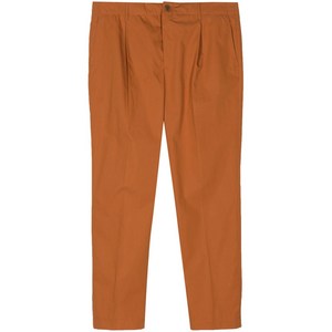 메종키츠네 플리츠 디테일 테이퍼드 팬츠, 브라운계열, France (bottoms) 44(KR 105)