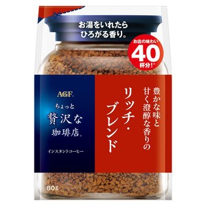조금호화로운커피숍 리치 블렌드 봉투 패키지, 80g, 1개