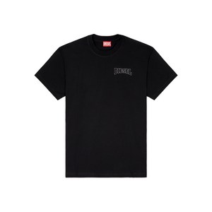 디젤 T-놈-V16 티셔츠, 블랙계열, Standard S