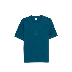 C.P.컴퍼니 크루넥 반소매 티셔츠, 블루계열, Standard XL
