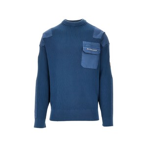 발렌시아가 로고 디테일 스웨터