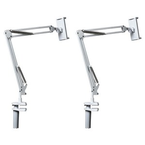 LEPOID 다기능 스마트폰 태블릿 집게형 거치대(4-13인치용 스마트폰 아이패드 갤럭시탭 거치대 태블릿 거치대 태블릿암 관절형 침대 책상)