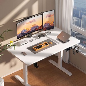 Fahomiss 전동 모션데스크 높이조절 스탠딩 책상 공부 사무용 컴퓨터책상