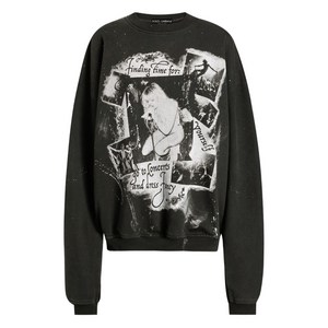 돌체앤가바나 포토 프린트 스웨트셔츠, 블랙계열, Italy 38(KR 33)